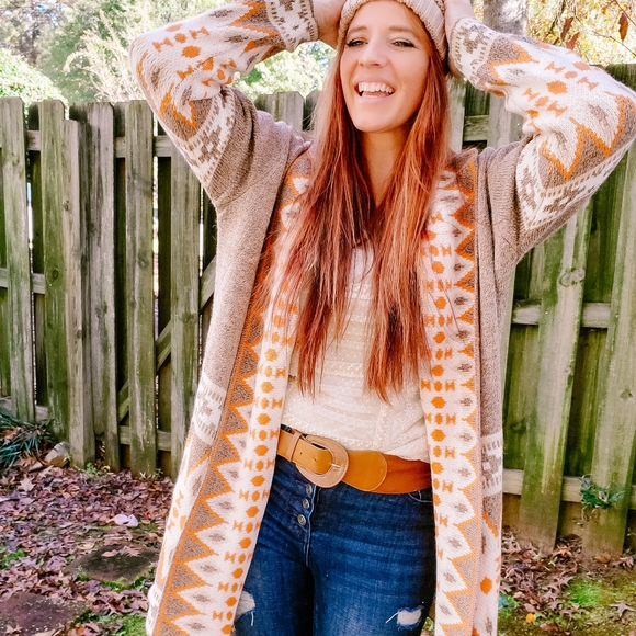 BiBi Aztec cardigan NWT - Picture 4 of 6